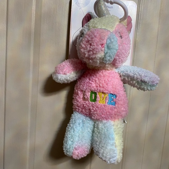 Carried Away By Stepping Stones Soft Plush Beautiful Bunny Toy 12” Multicolor - Picture 8 of 8